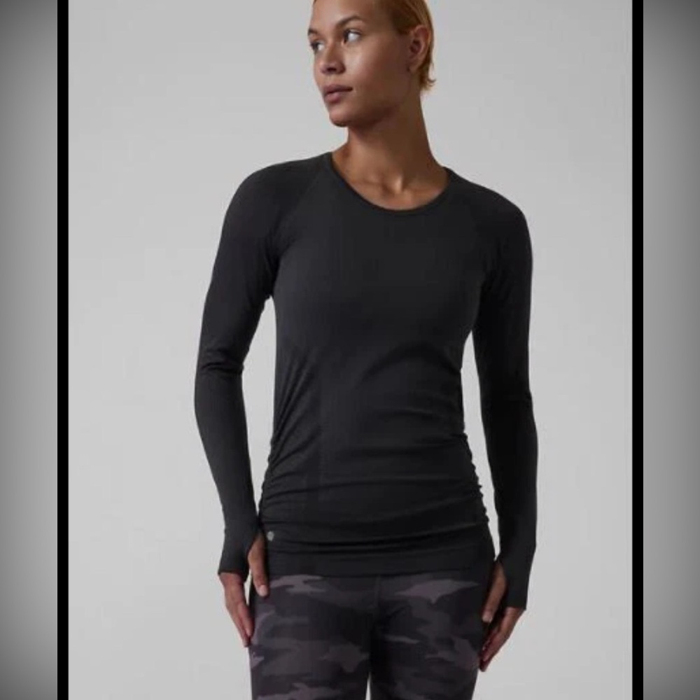 Athleta Women's Speedlight Top Size XS Color Black